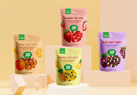 AGOLYN 3d gummy candy with different flavor