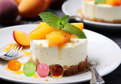 AGOLYN Round ball gummy candy for ice cream