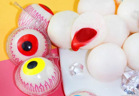 Sandwich filling AGOLYN eyeball gummy candy
