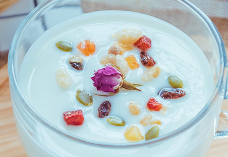 AGOLYN dried papaya for breakfast 