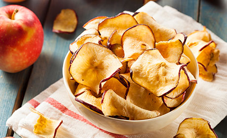 10 benefits of dried apples slice 