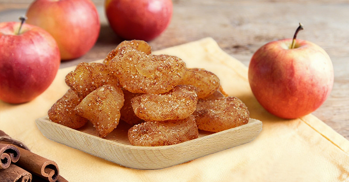 cinnamon dried apples – stand-up pouches and eco-friendly boxes