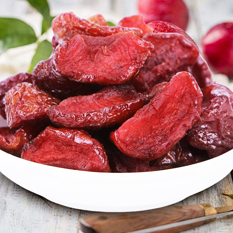AGOLYN Pitted Dried Brown Plum in Bowl